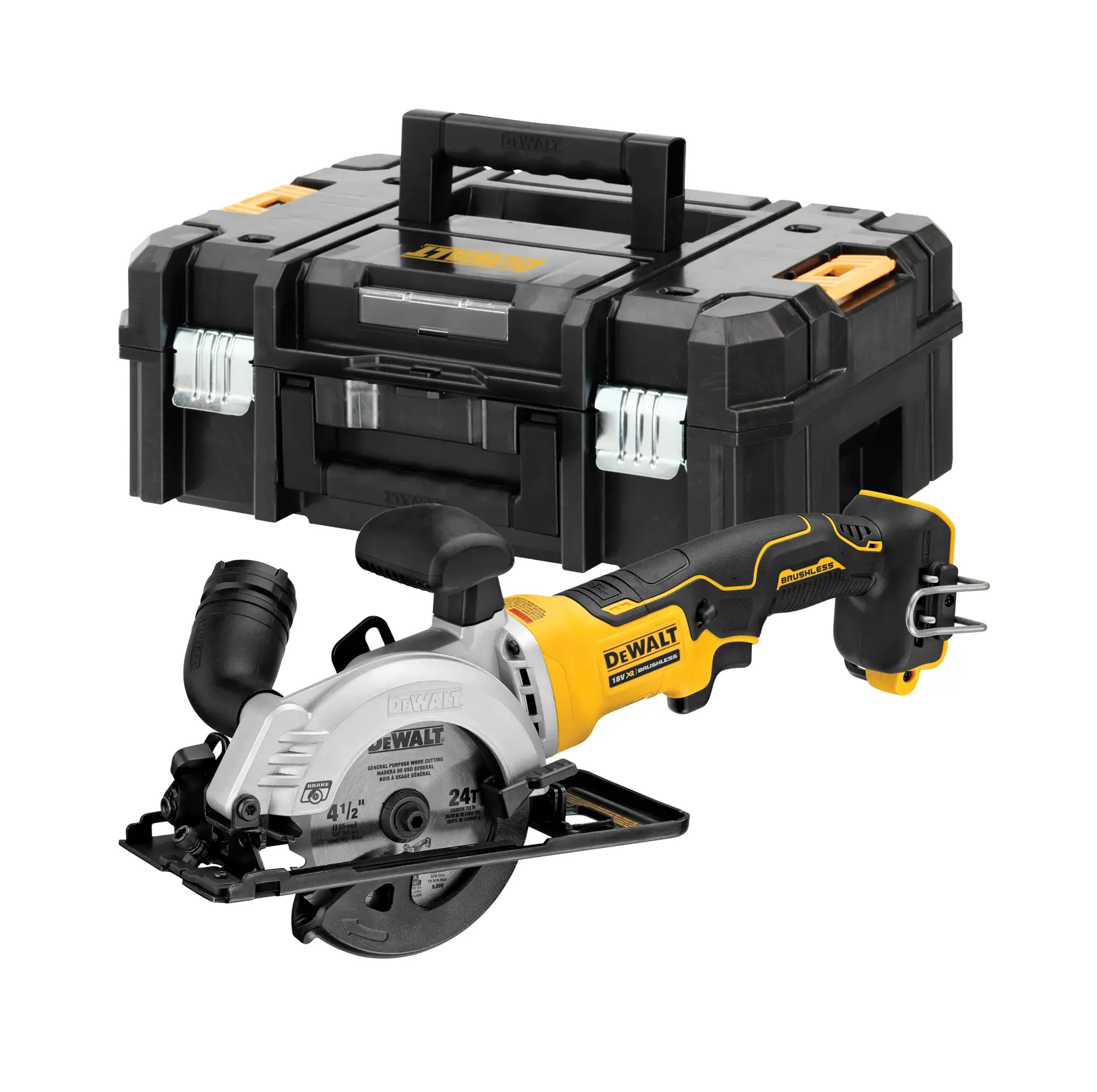 Scie circulaire XR 18V brushless 115 mm
