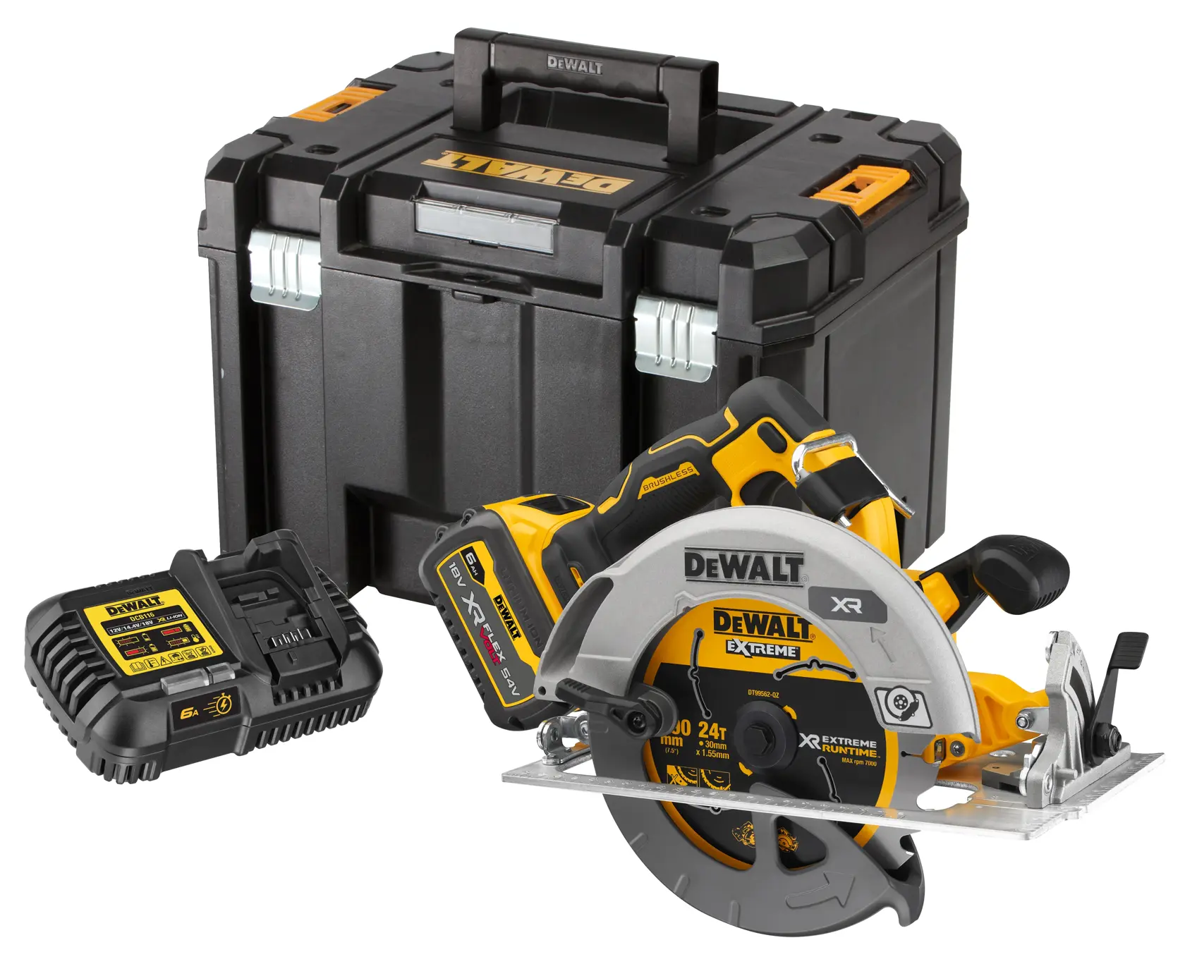 Scie circulaire 190 mm XR 18V ADVANTAGE 6 Ah Li-ion brushless