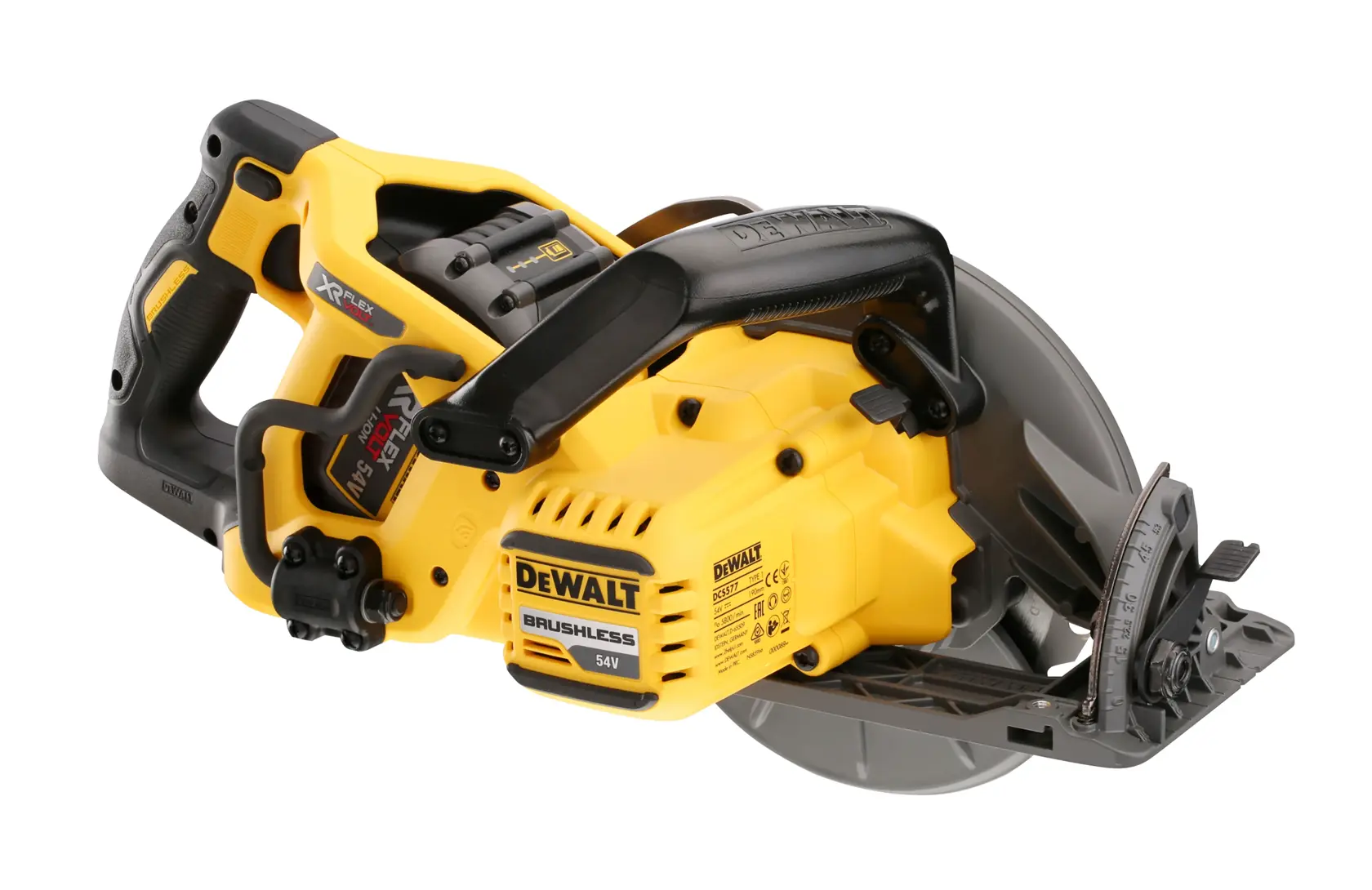 54V XR FLEXVOLT scie circulaire construction 190 mm (alésage losange)