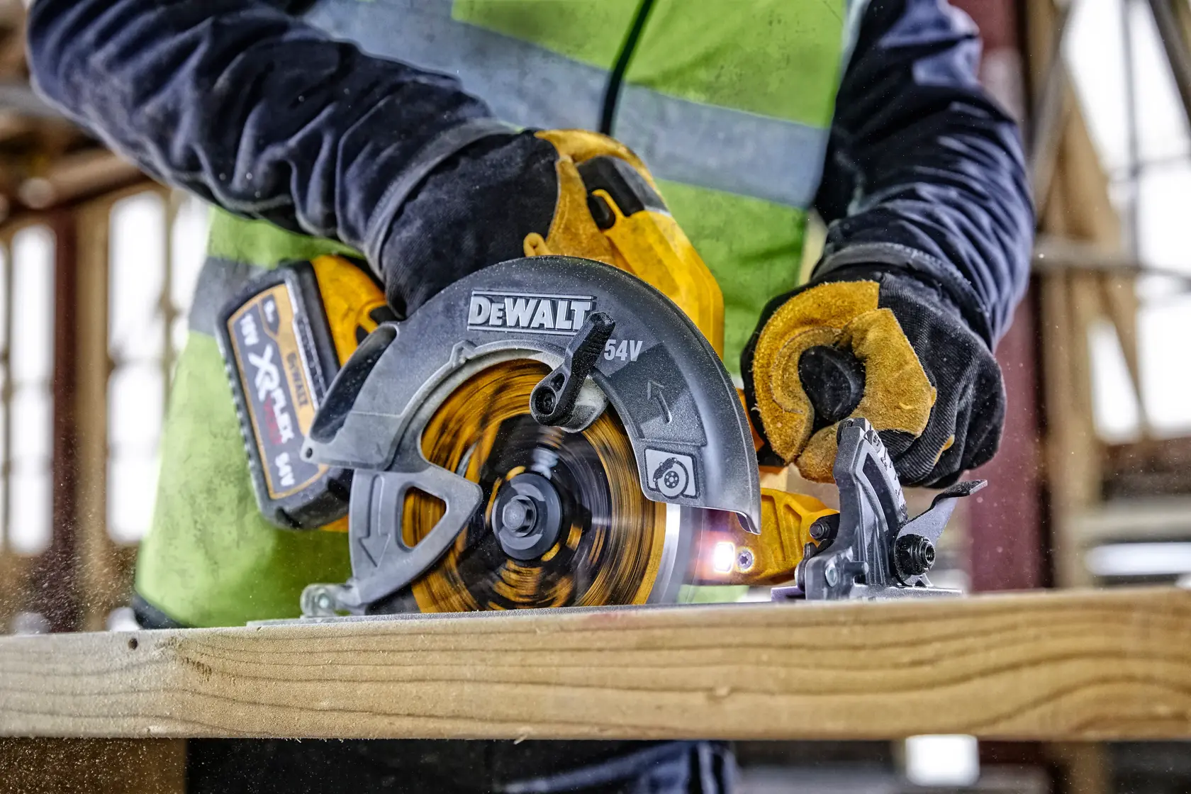 Scie circulaire XR Flexvolt 54V 190 mm - sans batterie ni chargeur