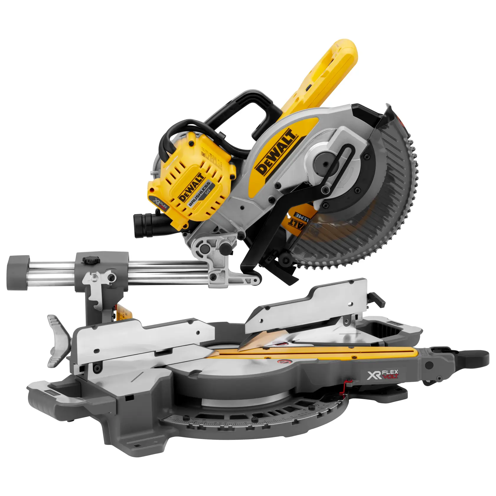 Scie à onglets XR Flexvolt 54V 250 mm - sans batterie ni chargeur