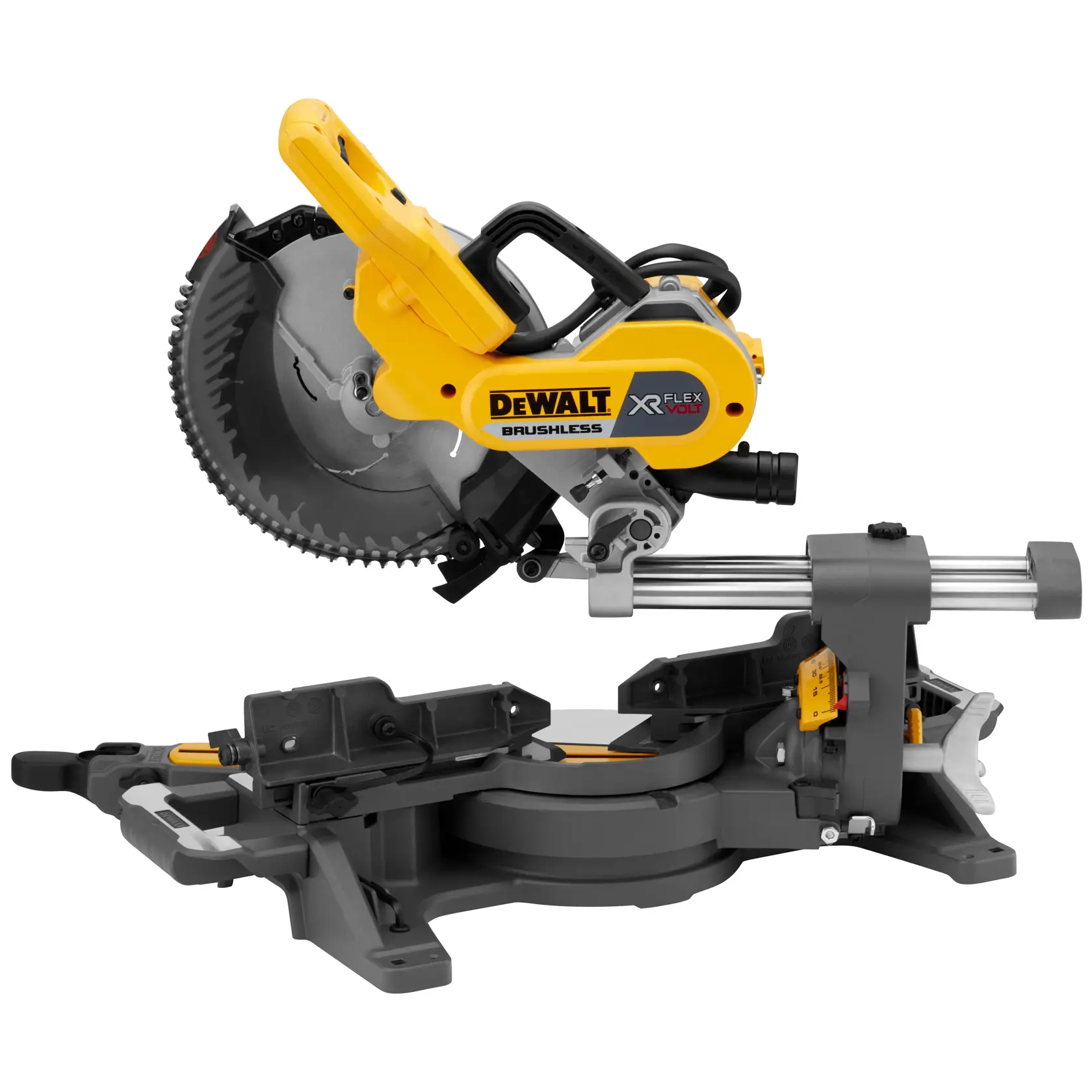 Scie à onglets XR Flexvolt 54V 250 mm - sans batterie ni chargeur