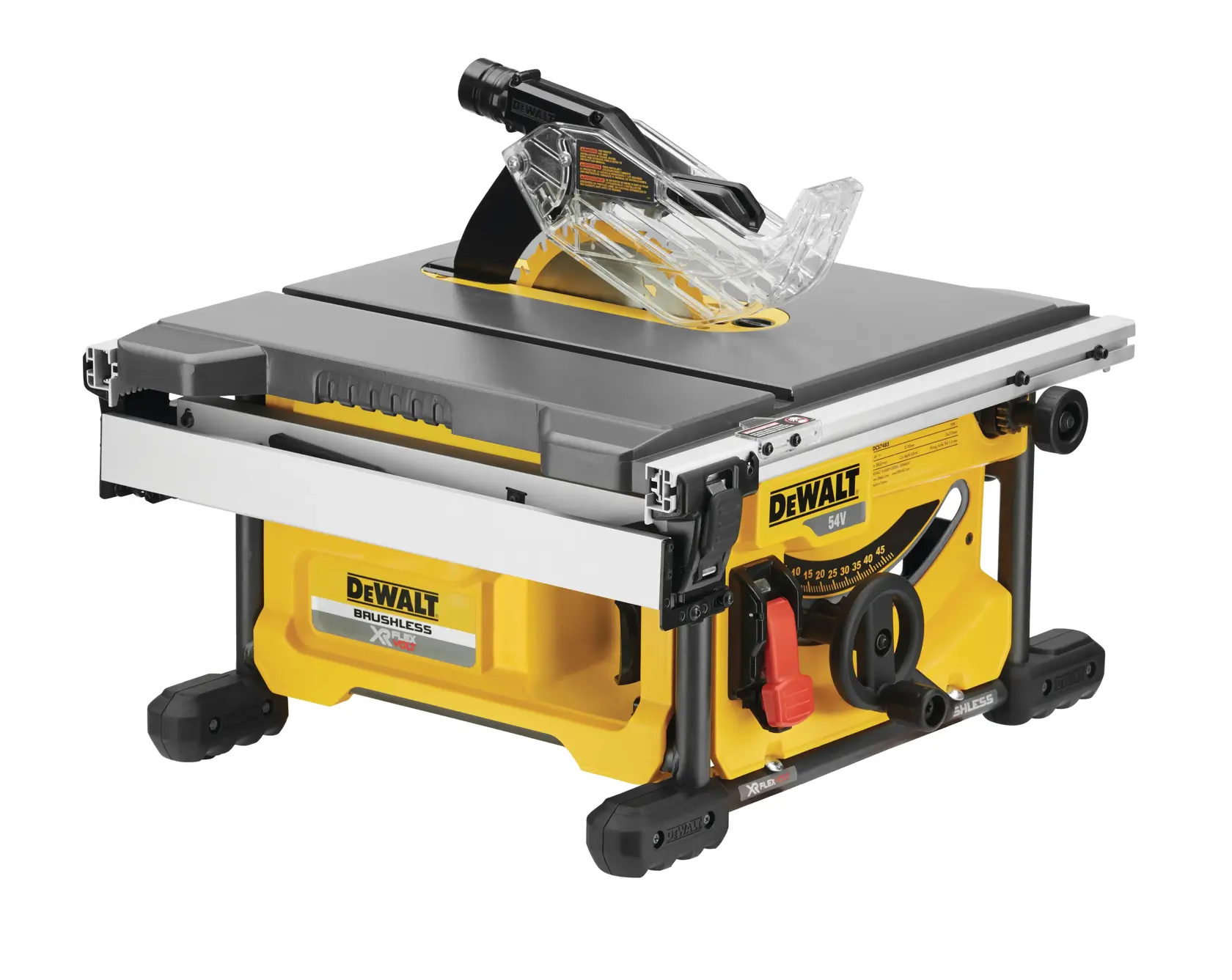 Scie à table XR Flexvolt 54V brushless 210 mm - sans batterie ni chargeur
