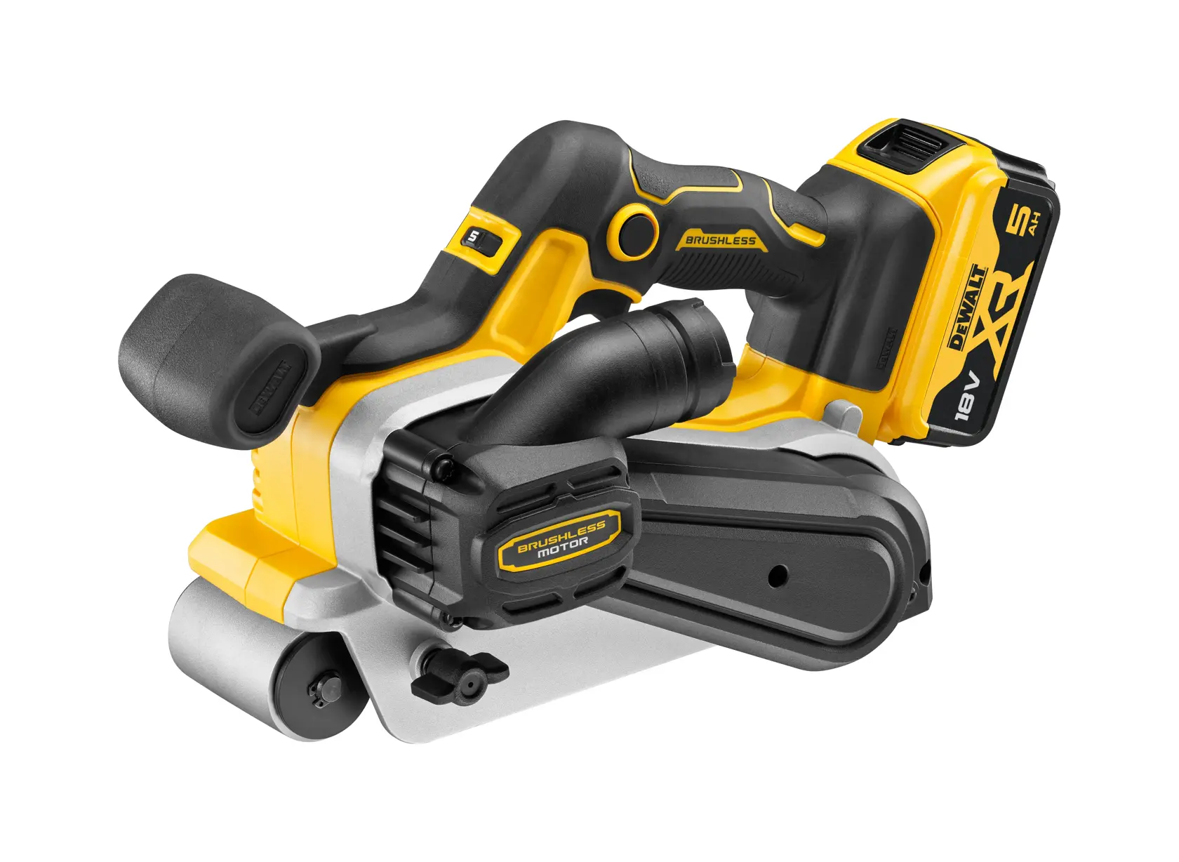 Ponceuse à bande 75x533 mm XR 18V 5 Ah Li-ion brushless