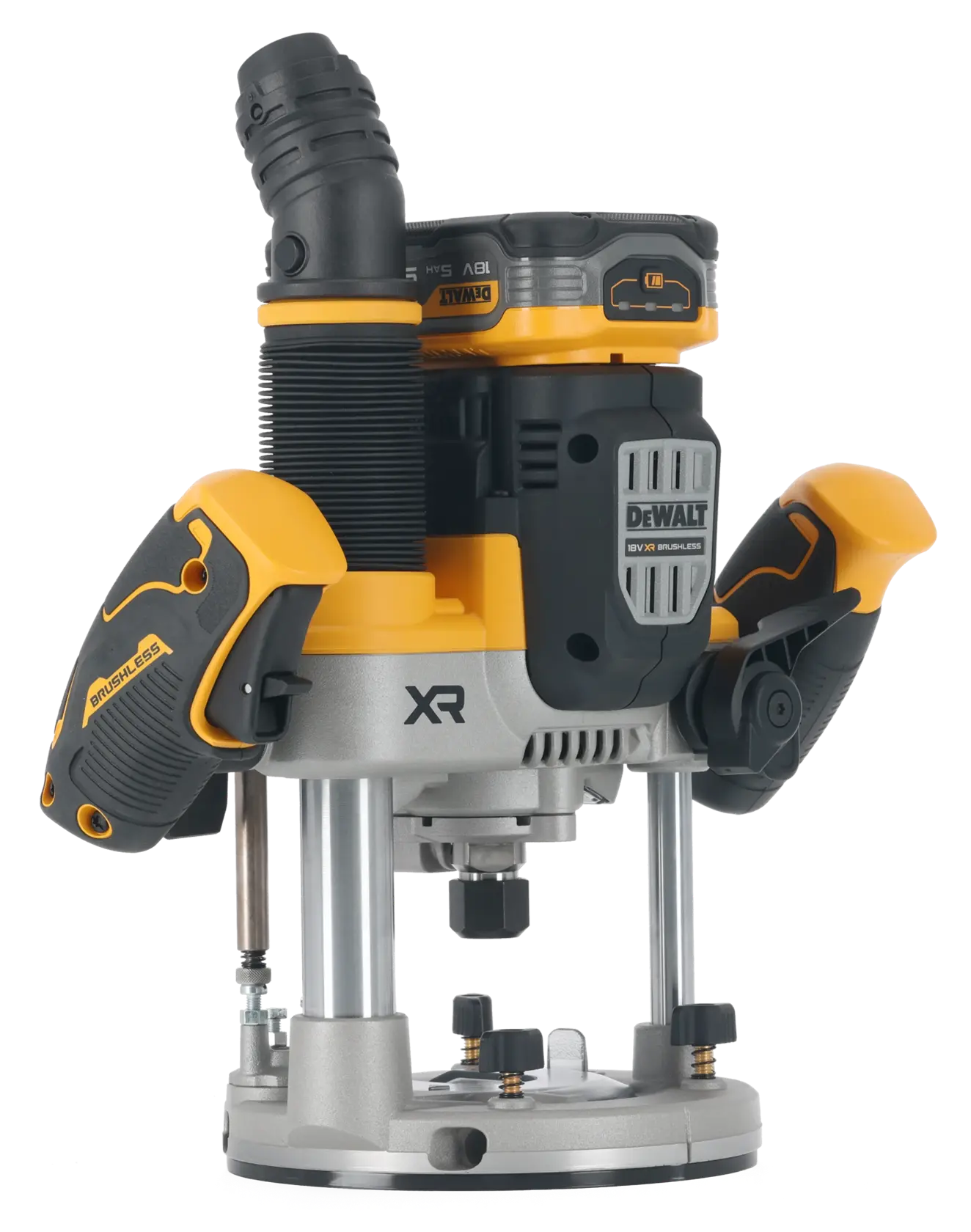 Défonceuse XR 18V 5 Ah Li-ion brushless 8-12 mm - POWERSTACK™