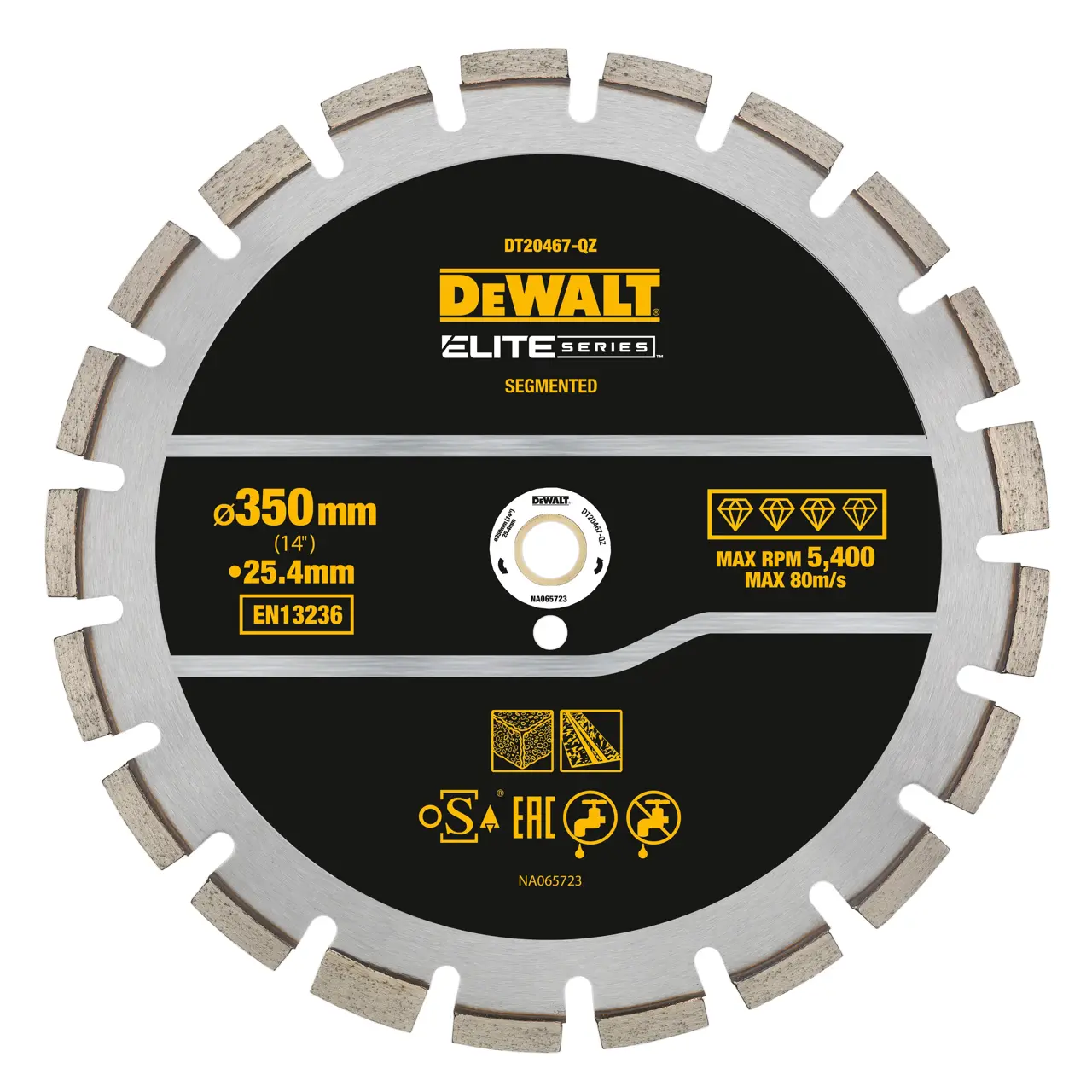 Disque béton asphalte ELITE diamant 355 x 25,4 mm