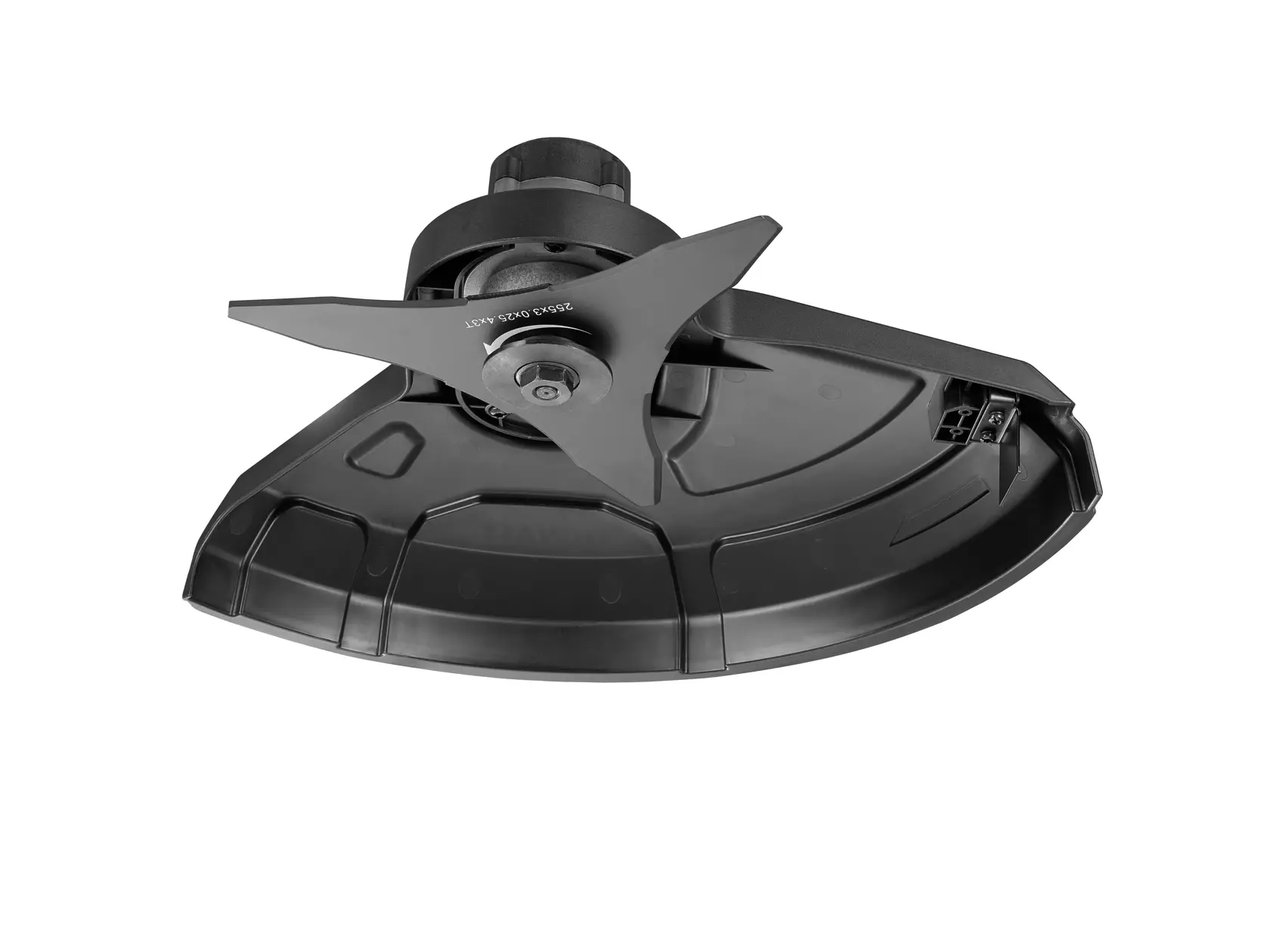 DEWALT DT20653 lame et carter de coupe pour débroussailleuse, conçu pour outils de jardinage.