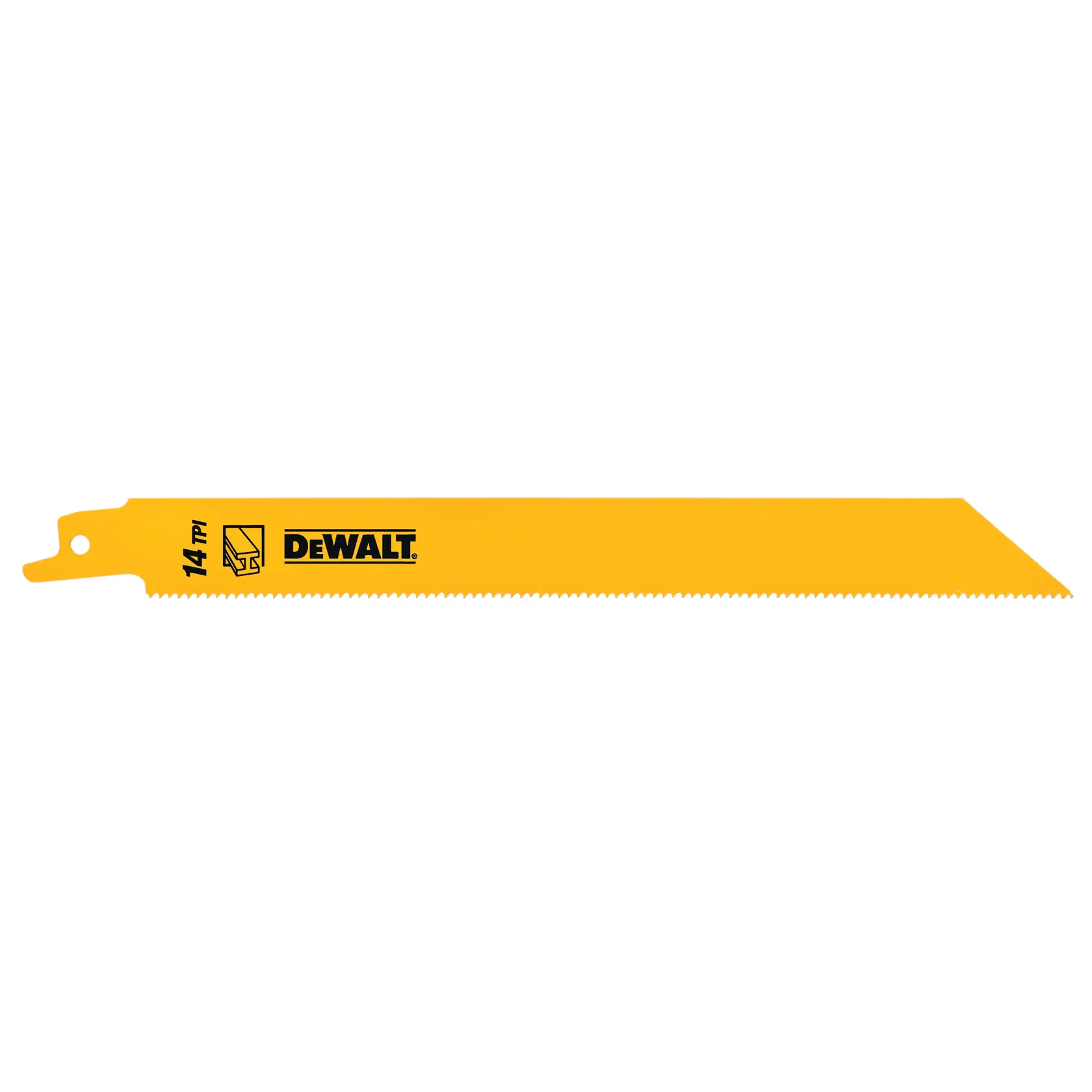 Lame de scie sabre BiM pour la coupe du métal 152 mm profondeur < 8 mm