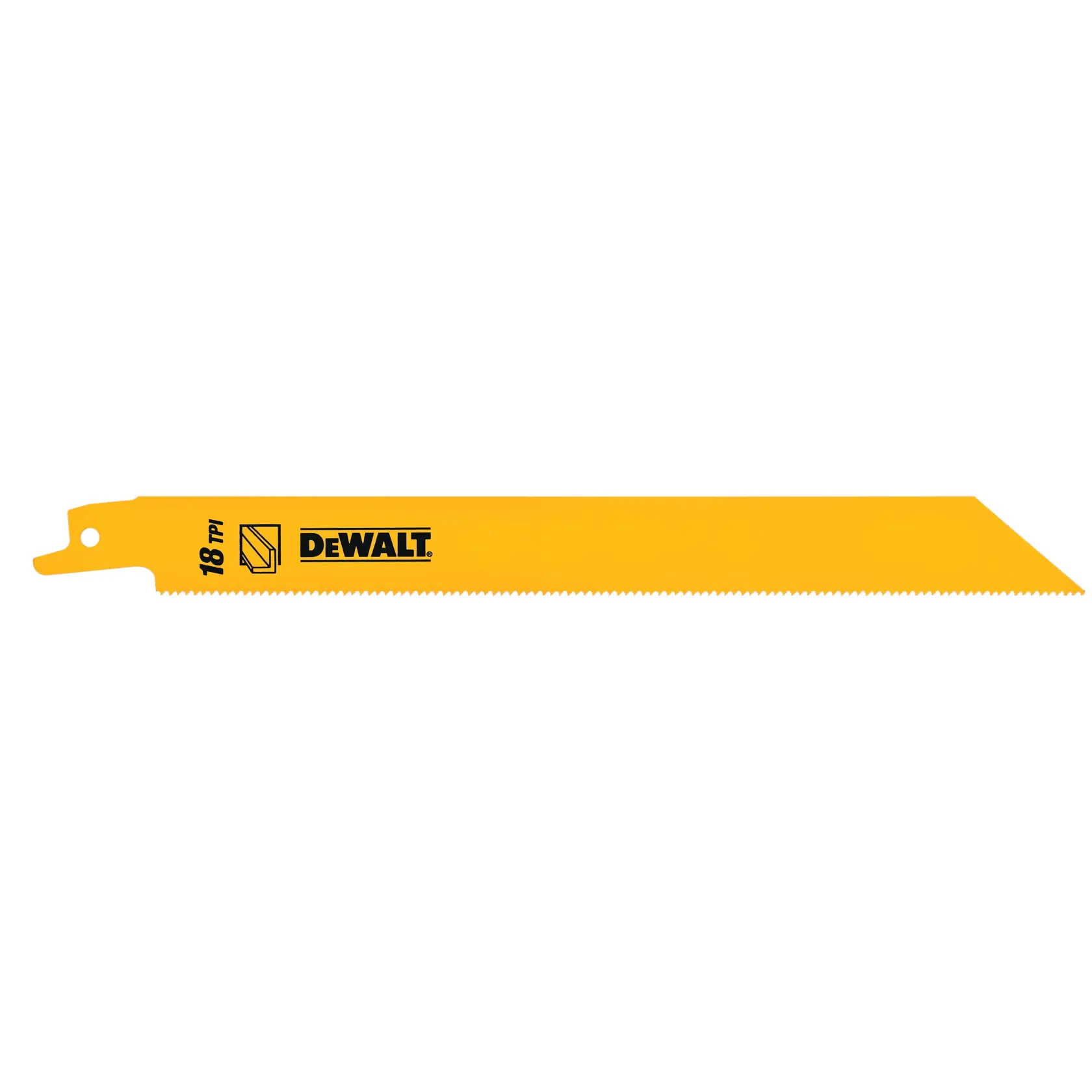 Lame de scie sabre BiM pour la coupe du métal 152 mm profondeur < 3 mm