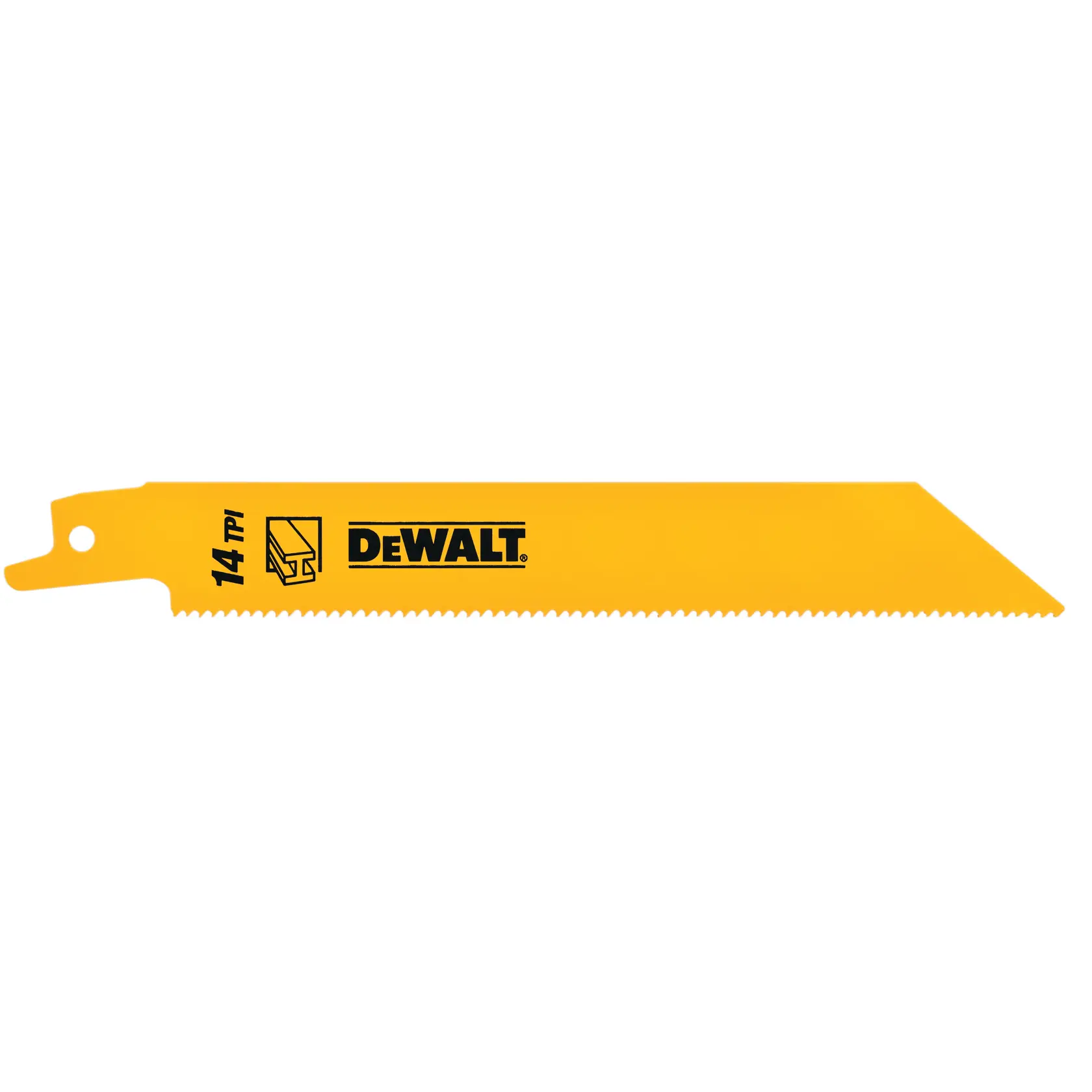 Lame de scie sabre BiM pour la coupe du métal 152 mm profondeur < 8 mm