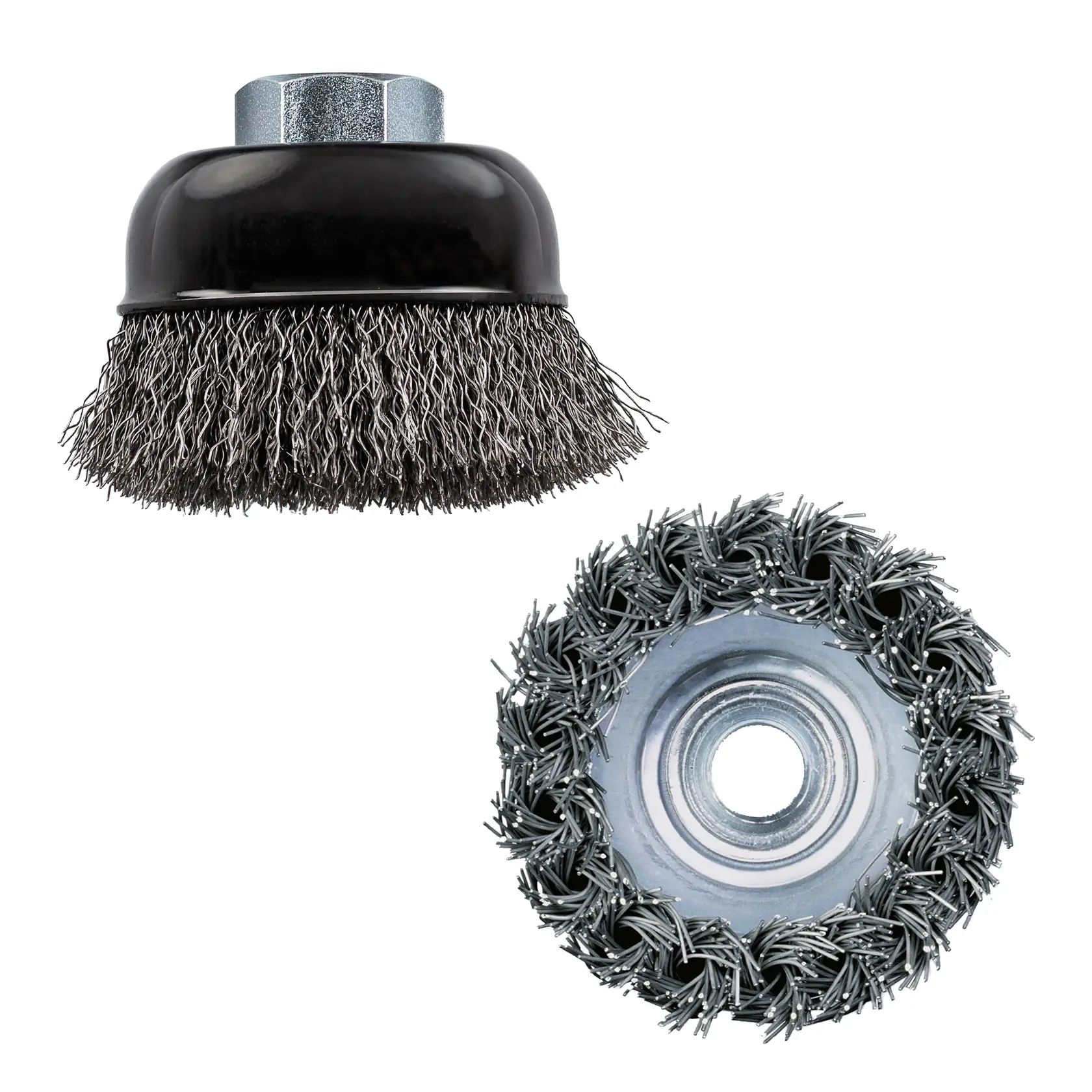 Brosse circulaire pour meuleuse 65 mm M14