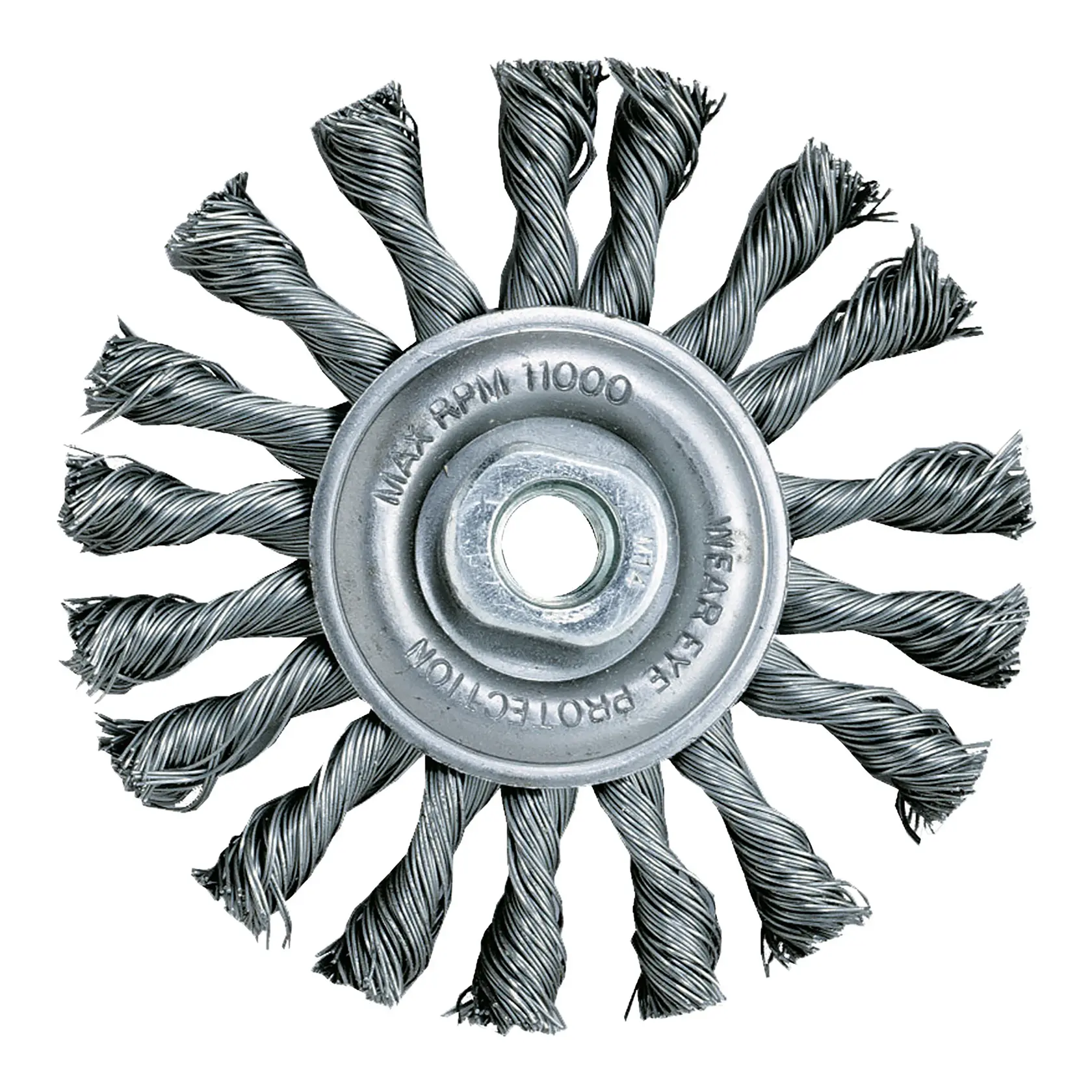 Brosse circulaire pour meuleuse 115 x 22,2 mm