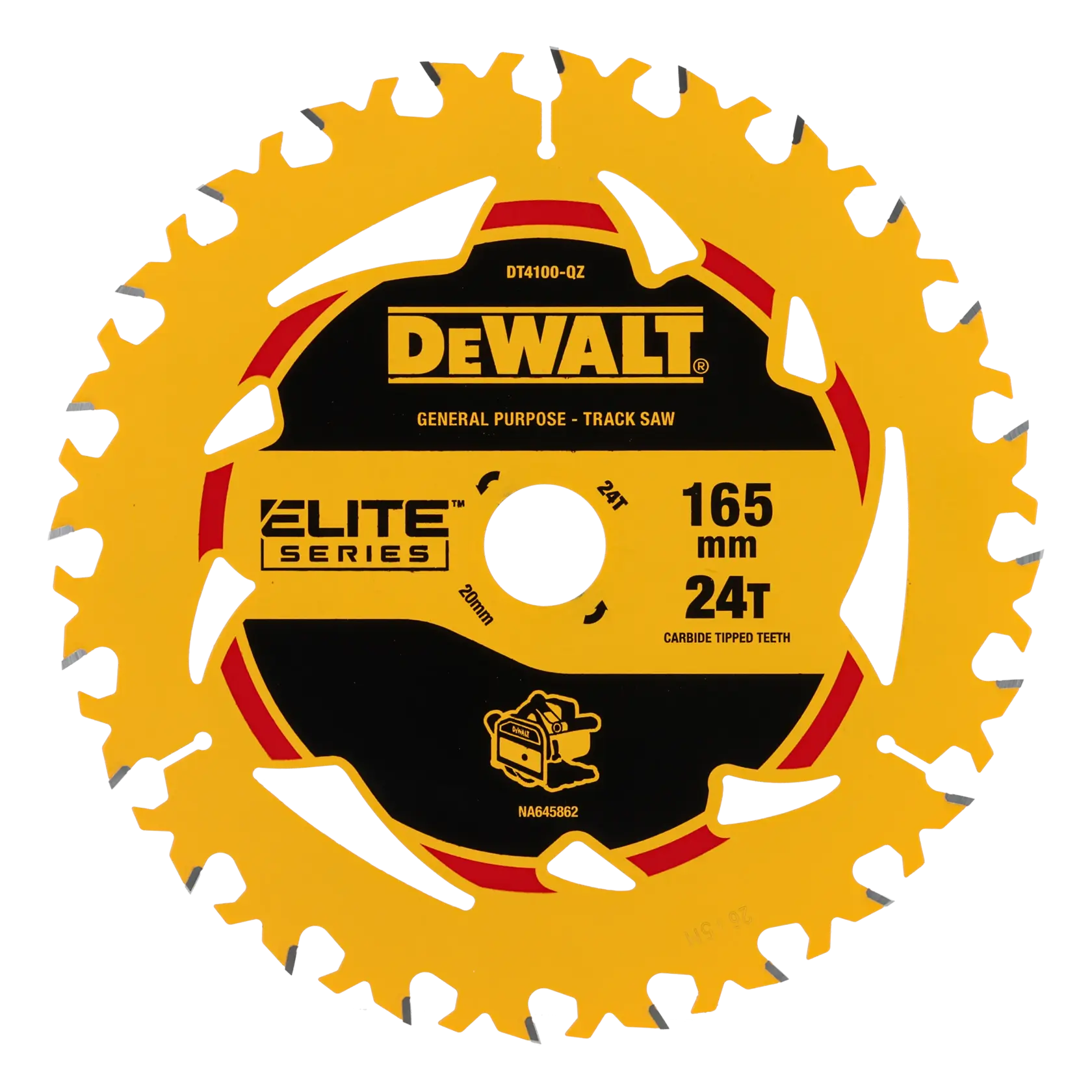 Lame DEWALT 165mm, 24T, Elite Series. Réf : DT4100-QZ, DT4100. Catégorie photographie.