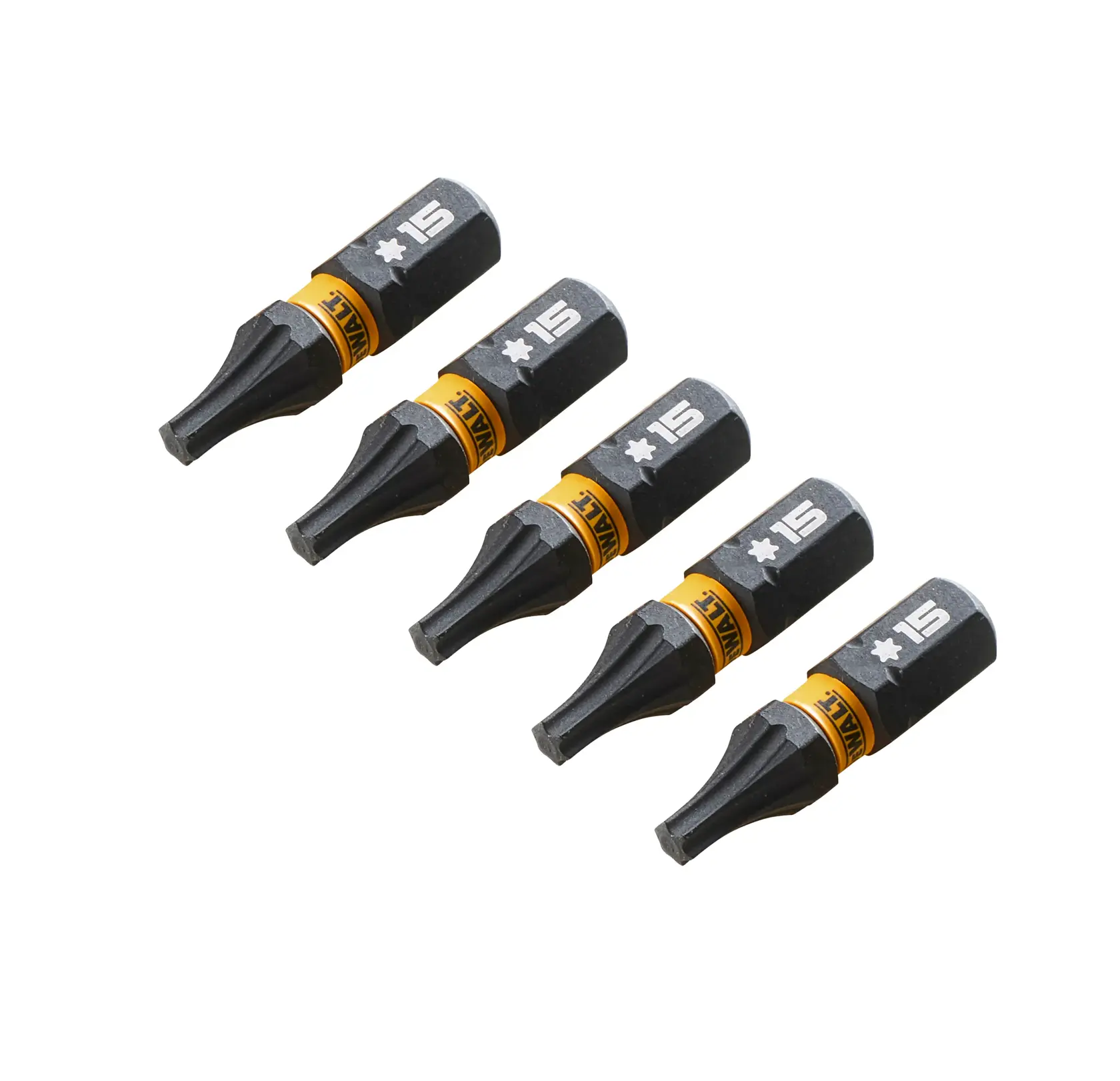 Graphic showing DEWALT XTREME Sub-Compact Series branding with the slogan 'Compact and Performance Packed' on a yellow background.