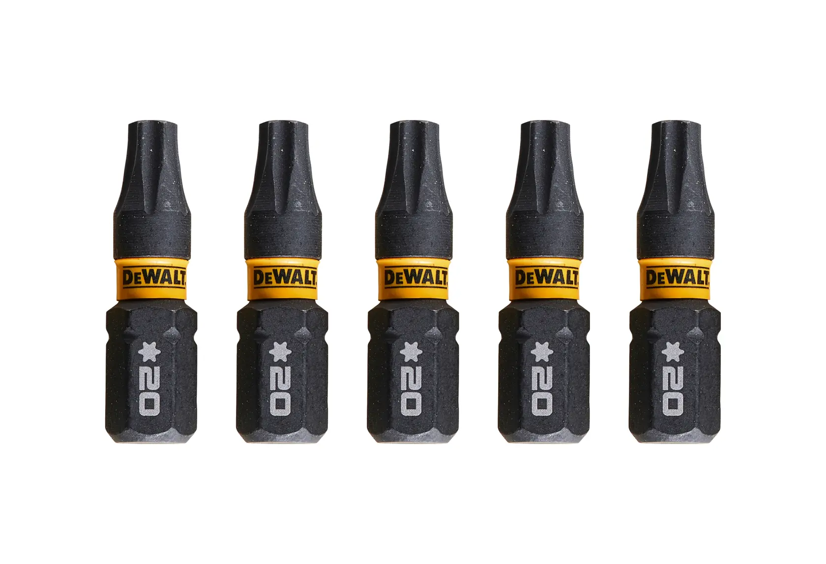 Graphic showing DEWALT XTREME Sub-Compact Series branding with the slogan 'Compact and Performance Packed' on a yellow background.