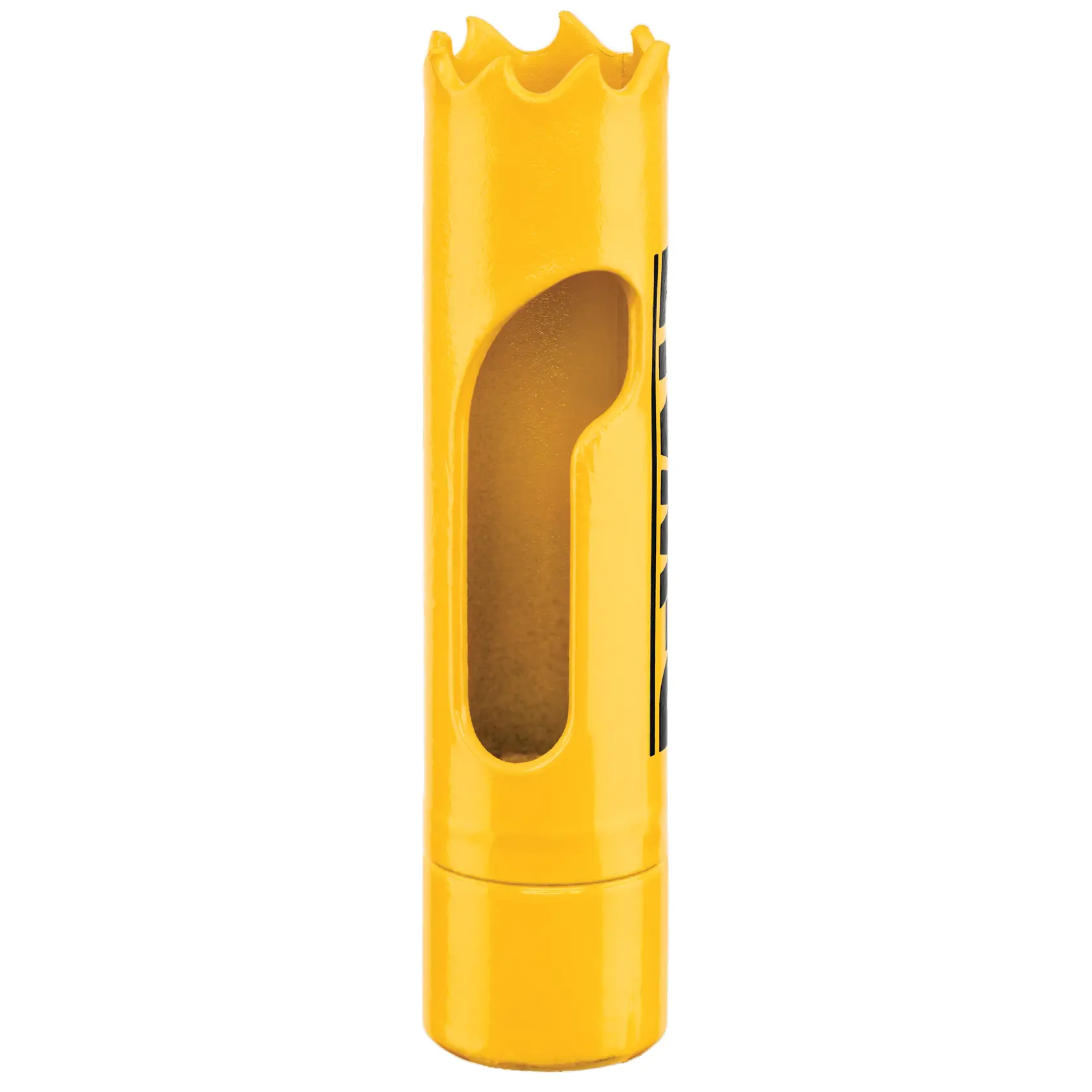 Graphic showing DEWALT XTREME Sub-Compact Series branding with the slogan 'Compact and Performance Packed' on a yellow background.