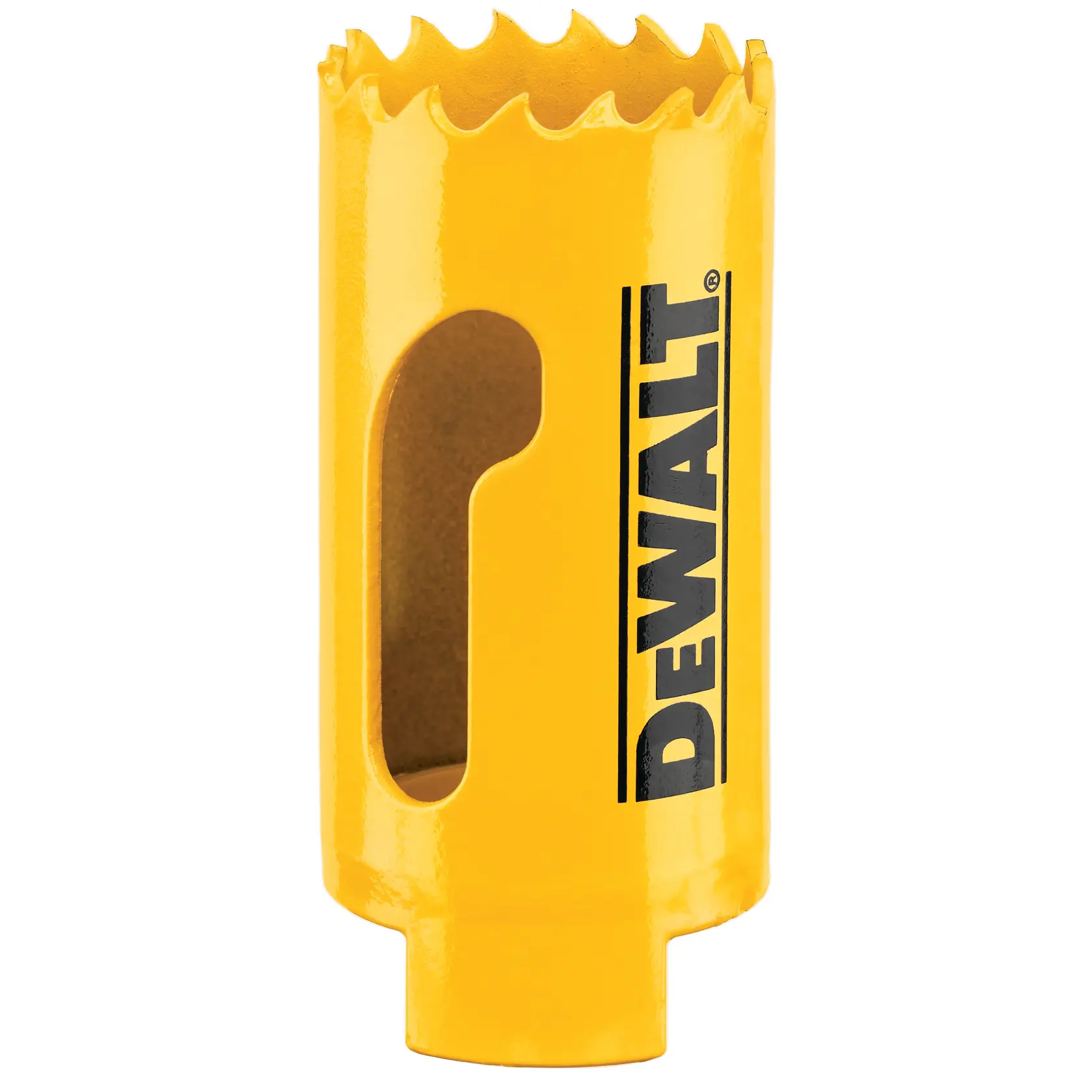 Graphic showing DEWALT XTREME Sub-Compact Series branding with the slogan 'Compact and Performance Packed' on a yellow background.