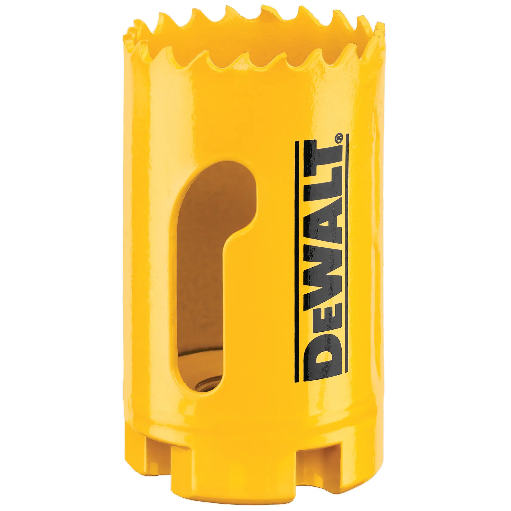 Graphic showing DEWALT XTREME Sub-Compact Series branding with the slogan 'Compact and Performance Packed' on a yellow background.