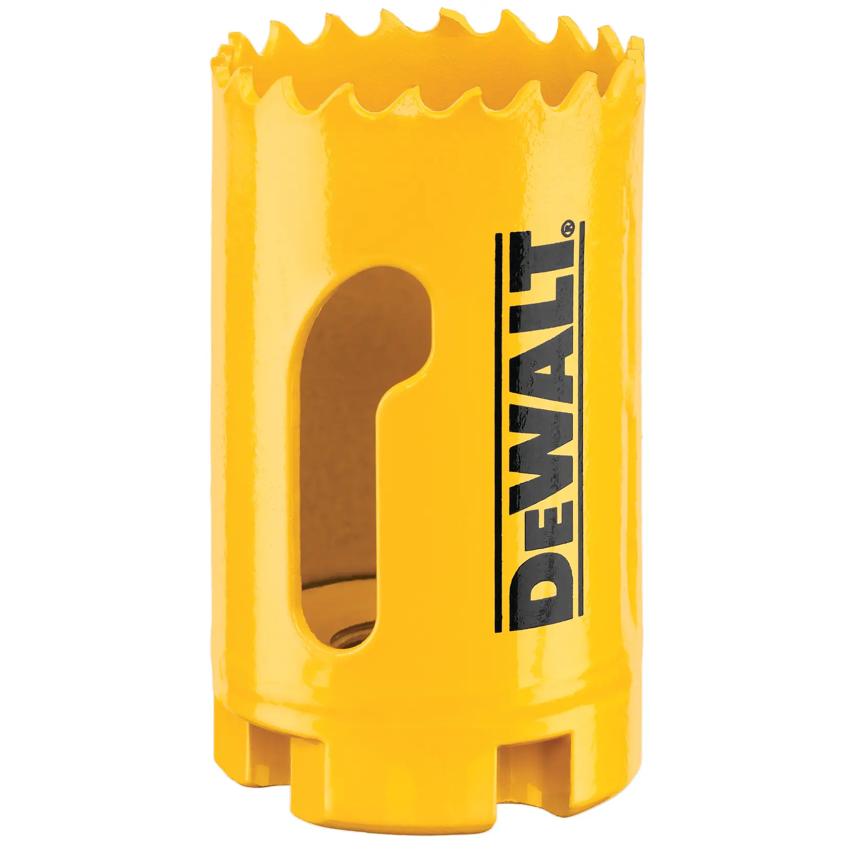 Graphic showing DEWALT XTREME Sub-Compact Series branding with the slogan 'Compact and Performance Packed' on a yellow background.