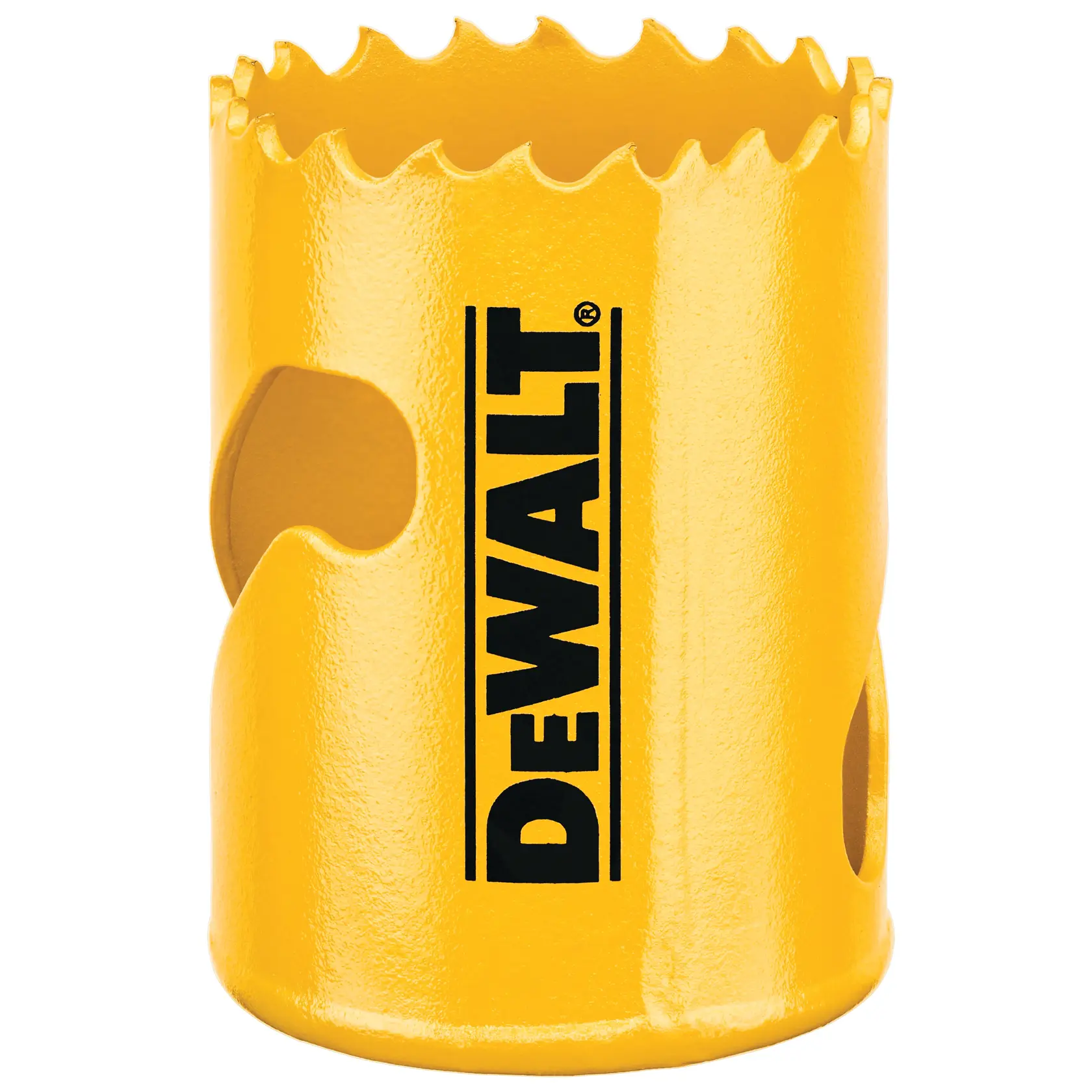 Scie cloche DEWALT DT90312, DT90312-QZ. Outil jaune pour photographie.