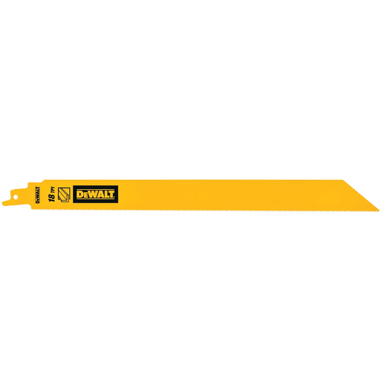 Lame de scie sabre BiM pour la coupe du métal épais 304 mm / 18TPI