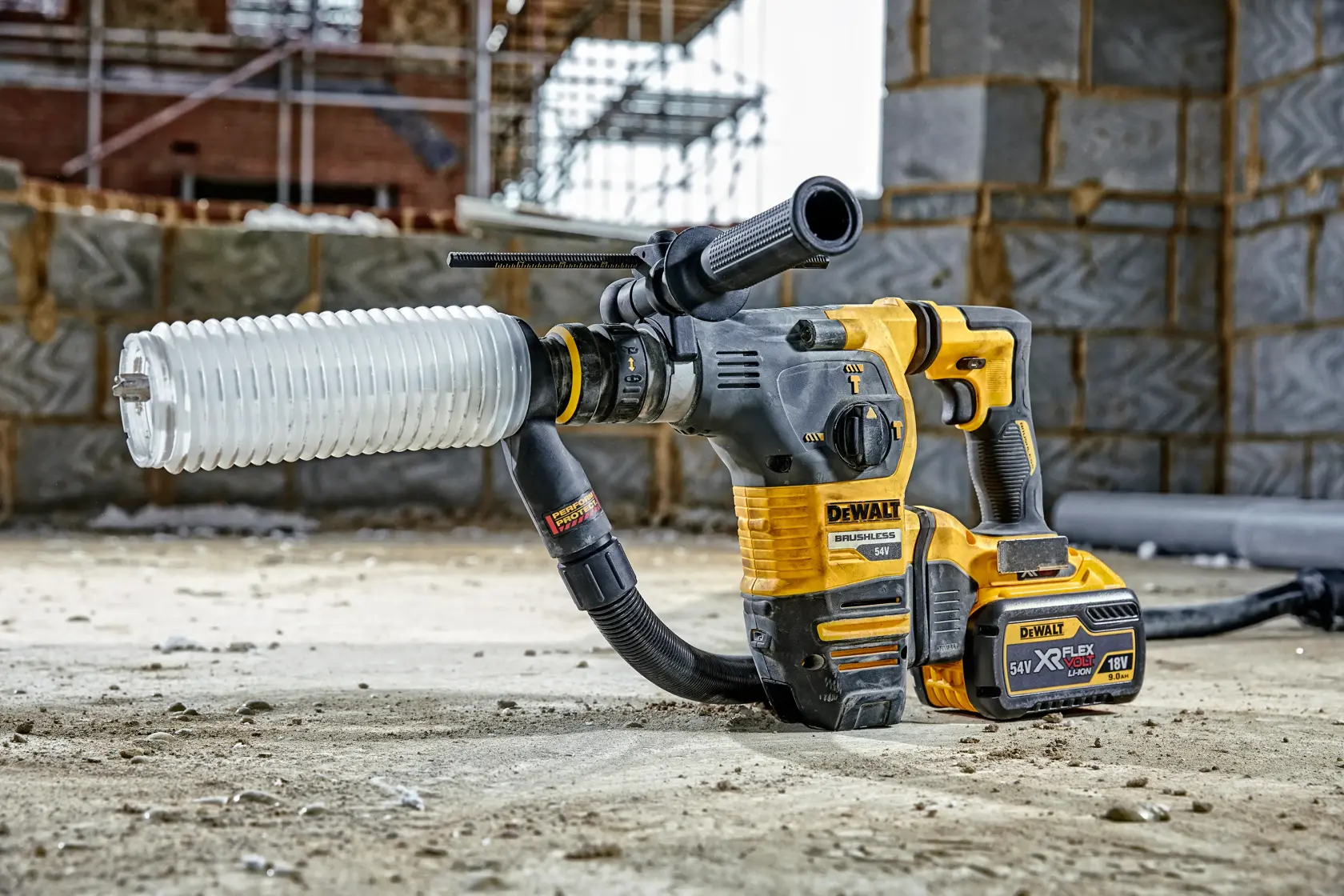 Collecteur de poussières pour perforateur SDS-Plus